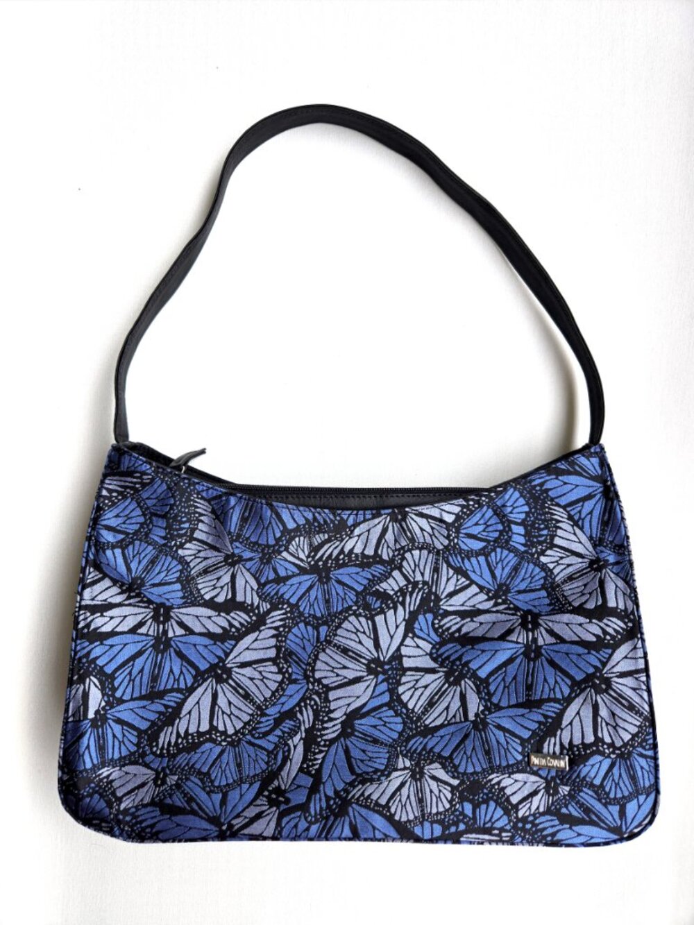 Pineda Covalin Shoulder Bag, Blue Butterflies